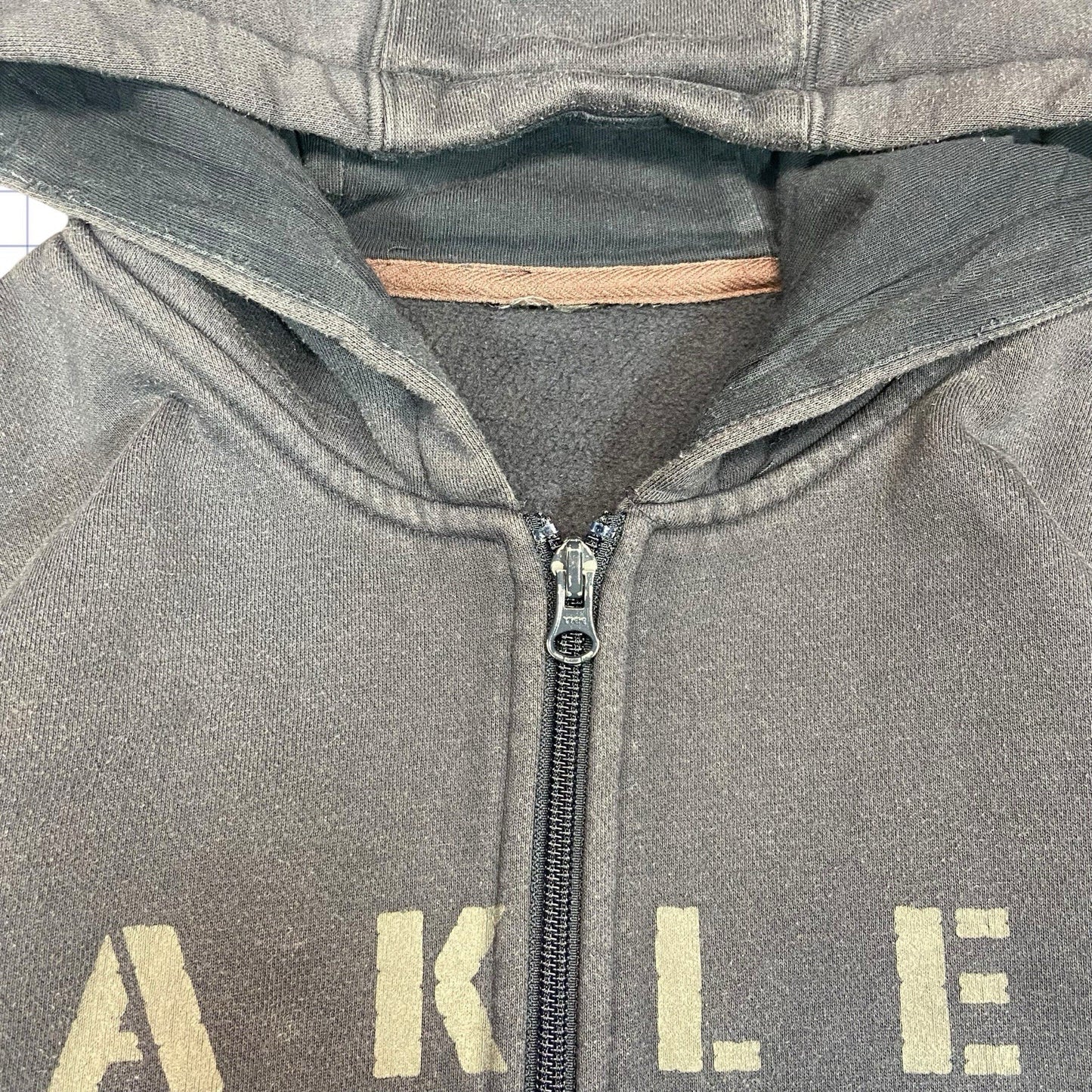 Vintage Oakley Skull Hoodie - S/M