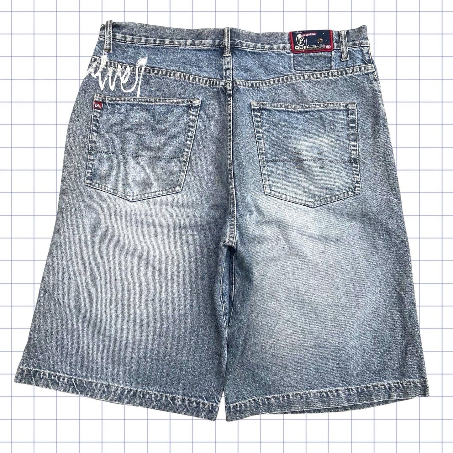 Vintage Quiksilver Distressed Jorts - 36W