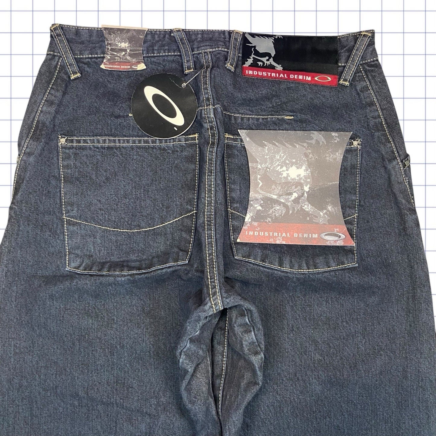 Deadstock Vintage Oakley Skull Jeans - 28W