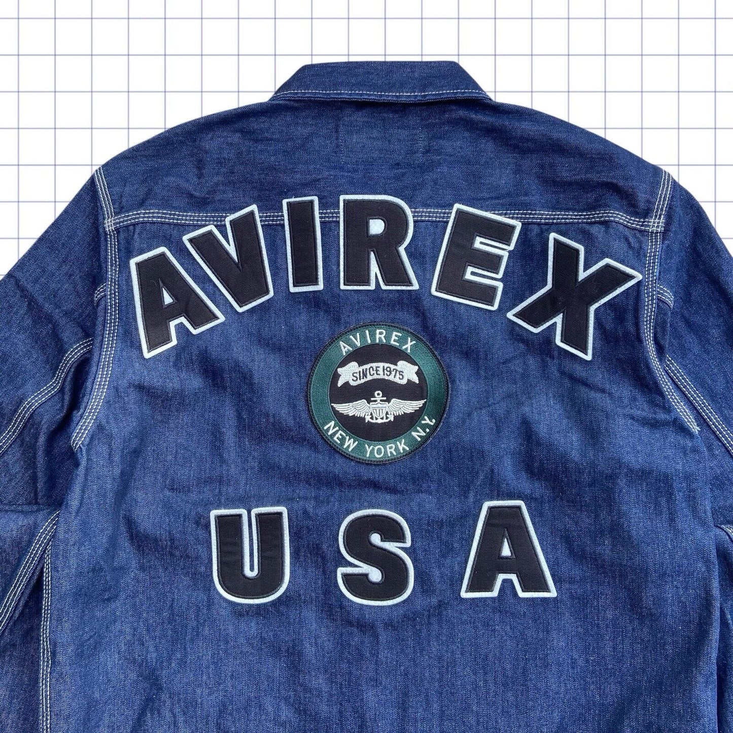 Vintage Avirex Deadstock Denim Jacket - M