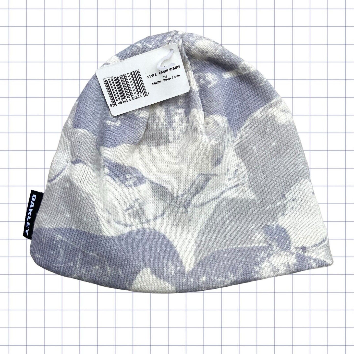 Oakley Software Deadstock Snow Camo Beanie