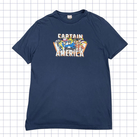 Vintage Marvel Captain America Tshirt - L