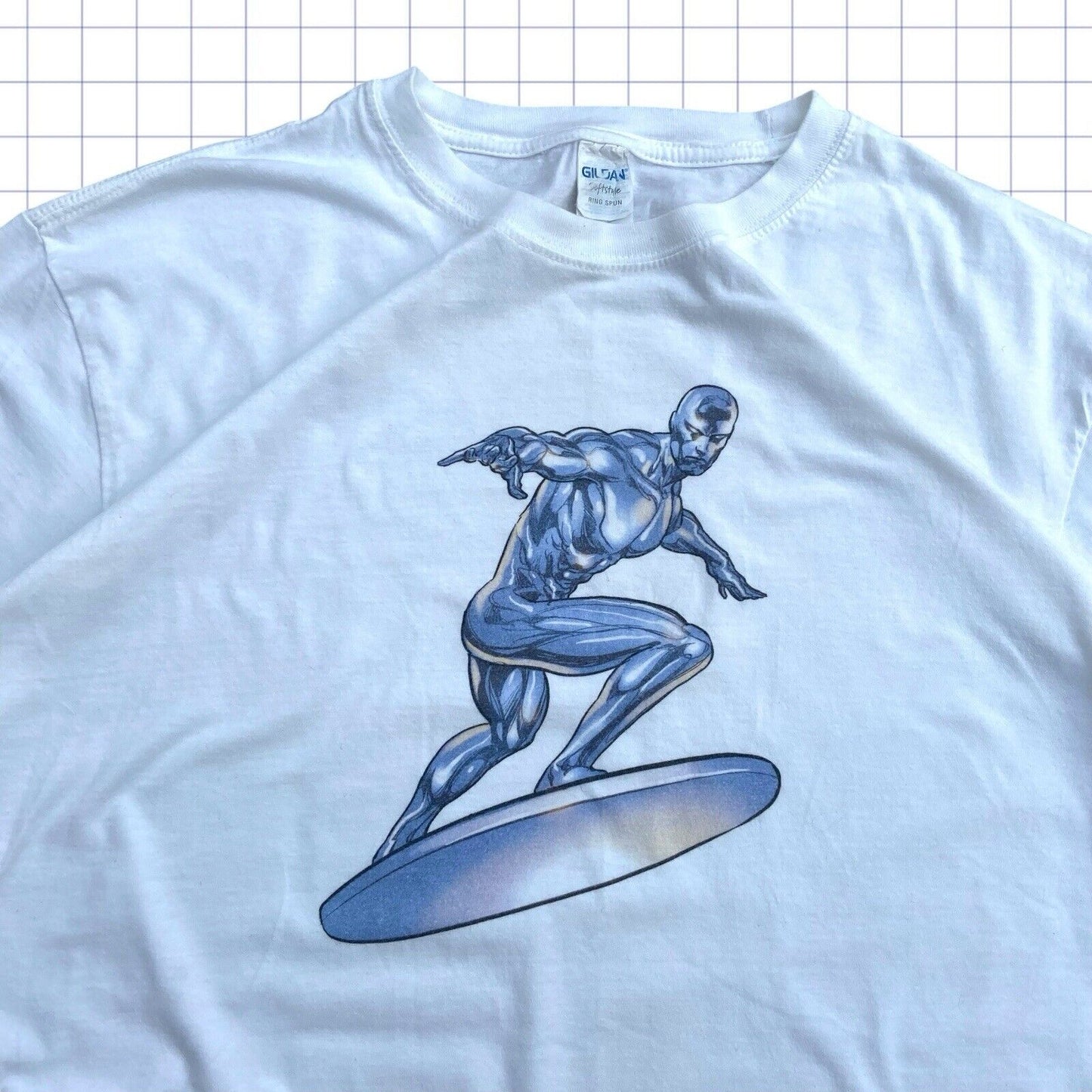 Vintage Silver Surfer Graphic Tshirt - L