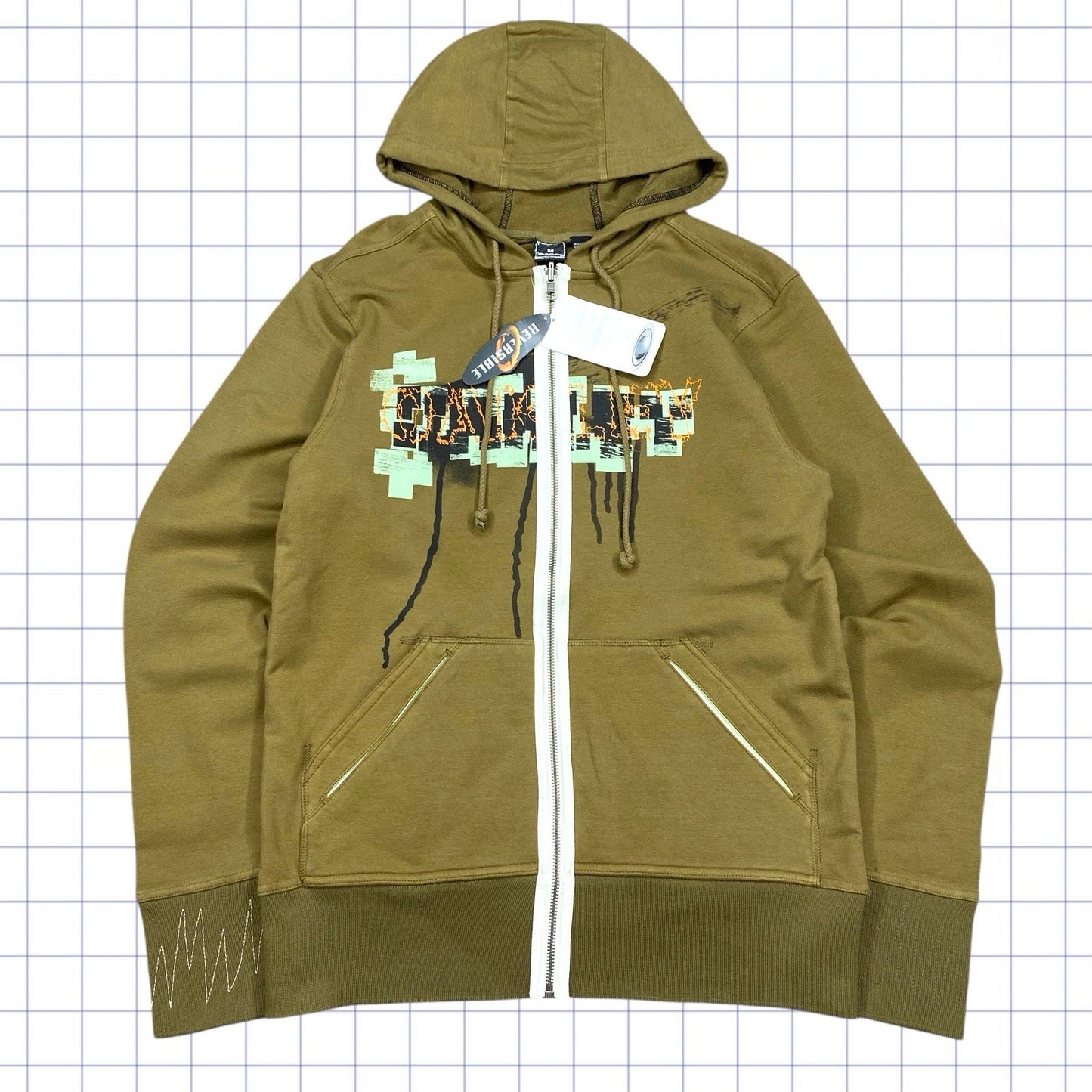 Oakley Reversible Skull Hoodie - S/M