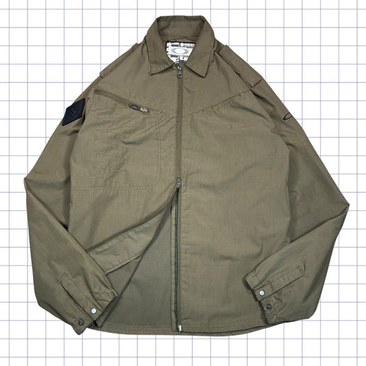 ヴィンテージ オークリー ミリタリー ダブルジップ ジャケット - M