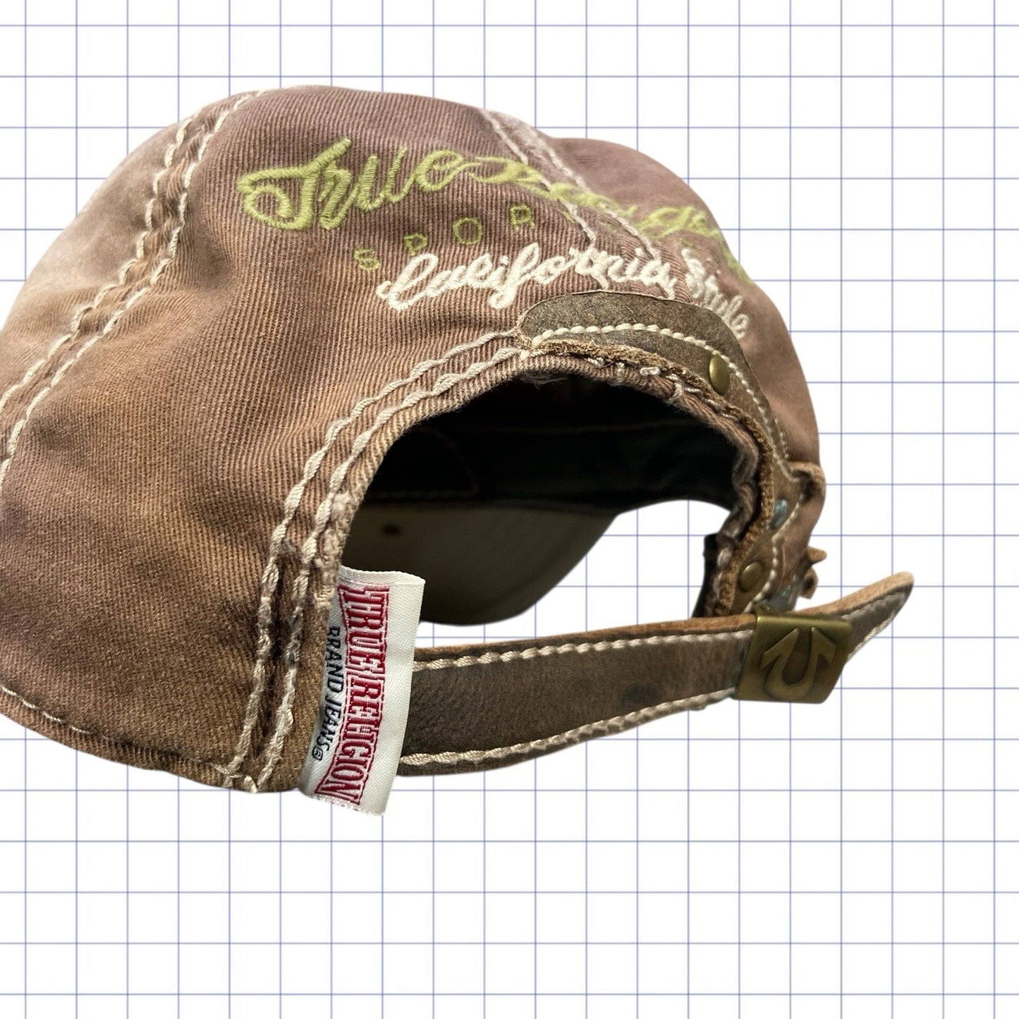 Vintage Distressed True Religion Cap