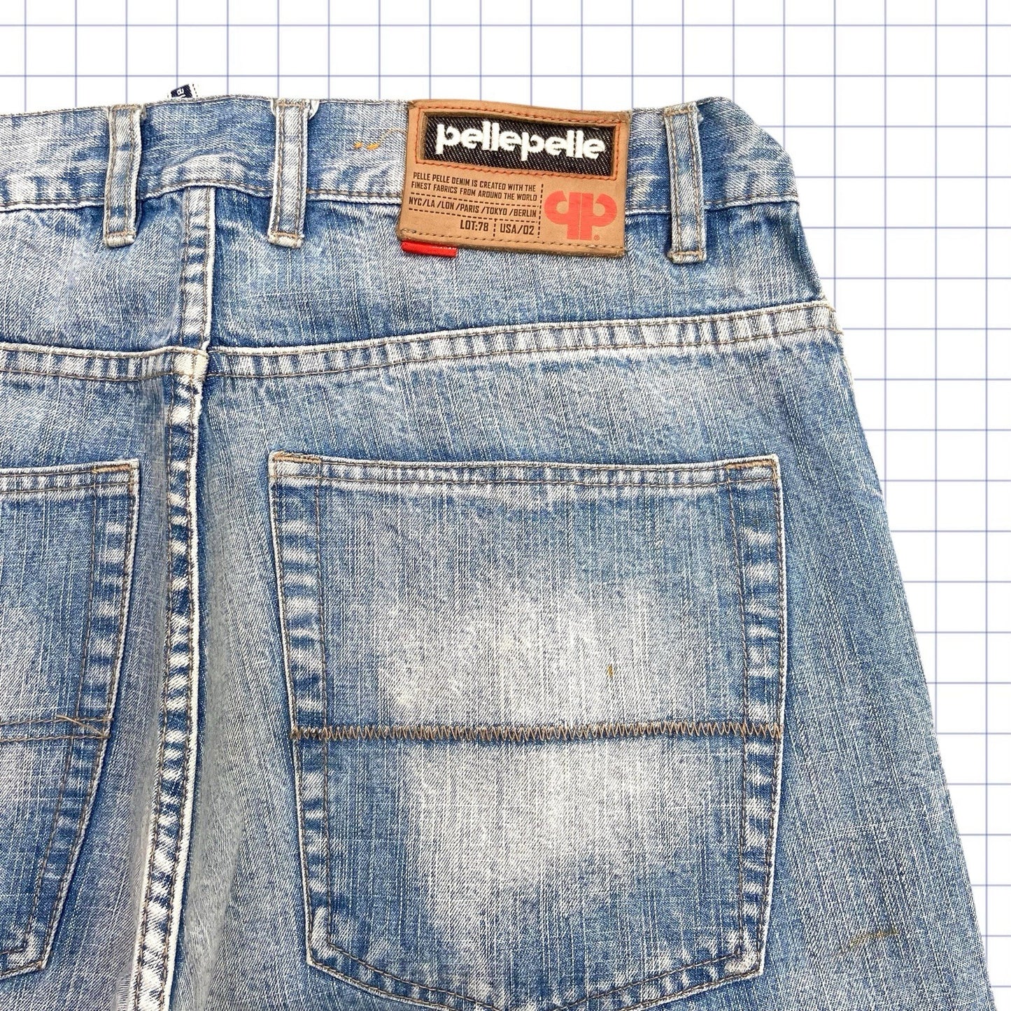 Early 2000s Pelle Pelle Jorts - 34W
