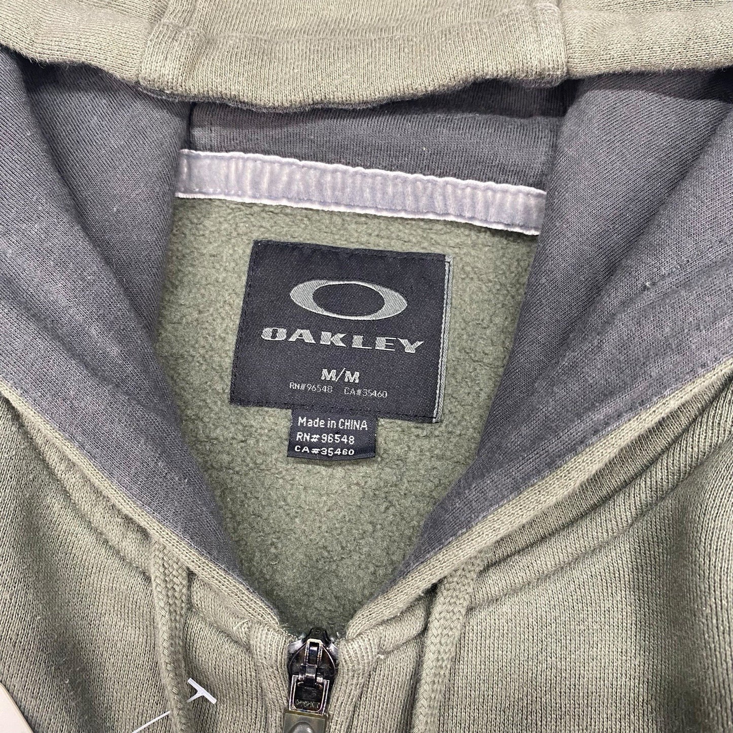 Vintage Oakley Spellout Hoodie - M/L