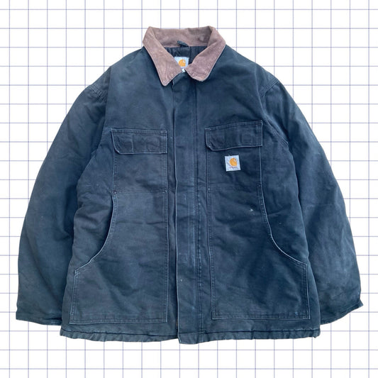 Vintage Y2K Carhartt Artic Duck Padded Detroit Jacket - L