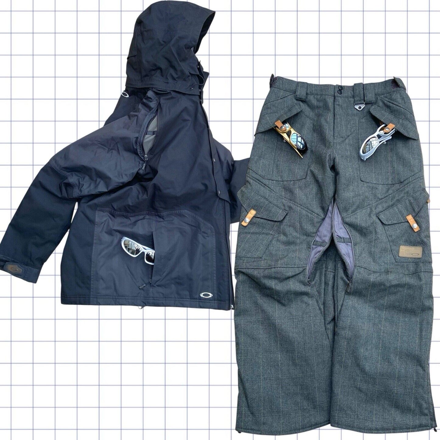 Vintage Oakley Jacket & Trousers Set - M/L