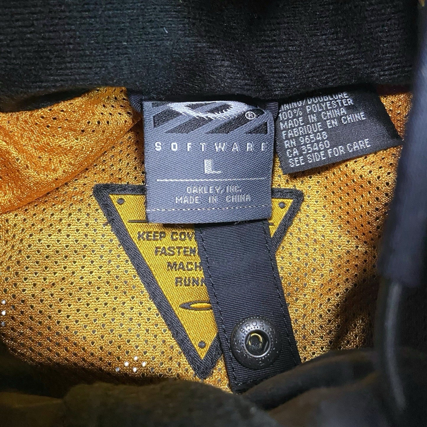 Vintage Oakley Software 2 In 1 Jacket - L