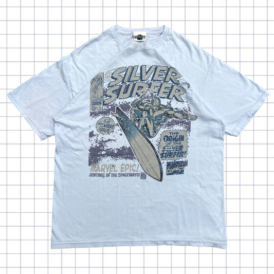 Vintage Silver Surfer Graphic Tshirt - L