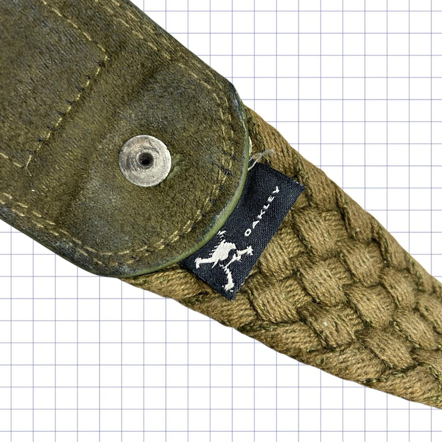 Early 00s Oakley Spellout Belt