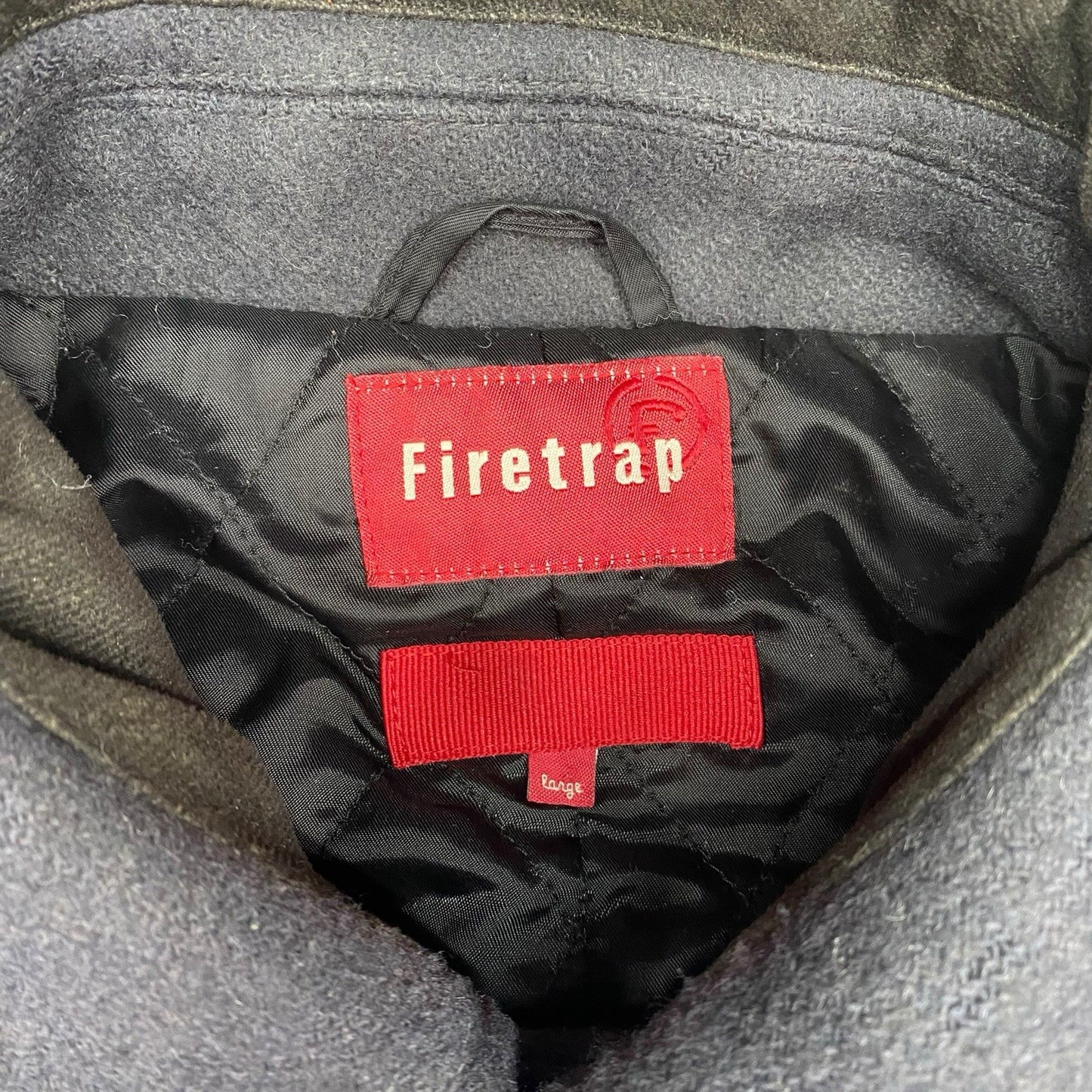 ヴィンテージ ファイアトラップ ダブルボタンアップジャケット - L