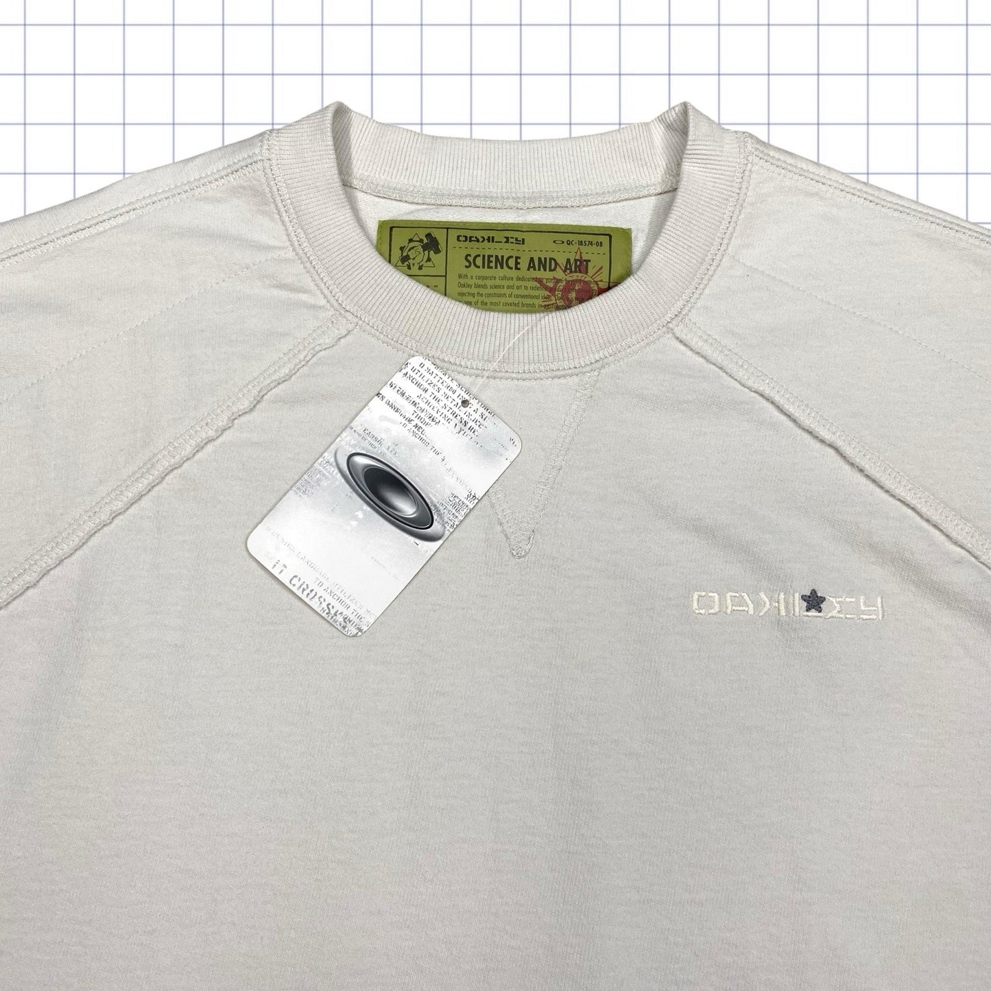 Vintage Deadstock Oakley Spellout Tshirt  - S