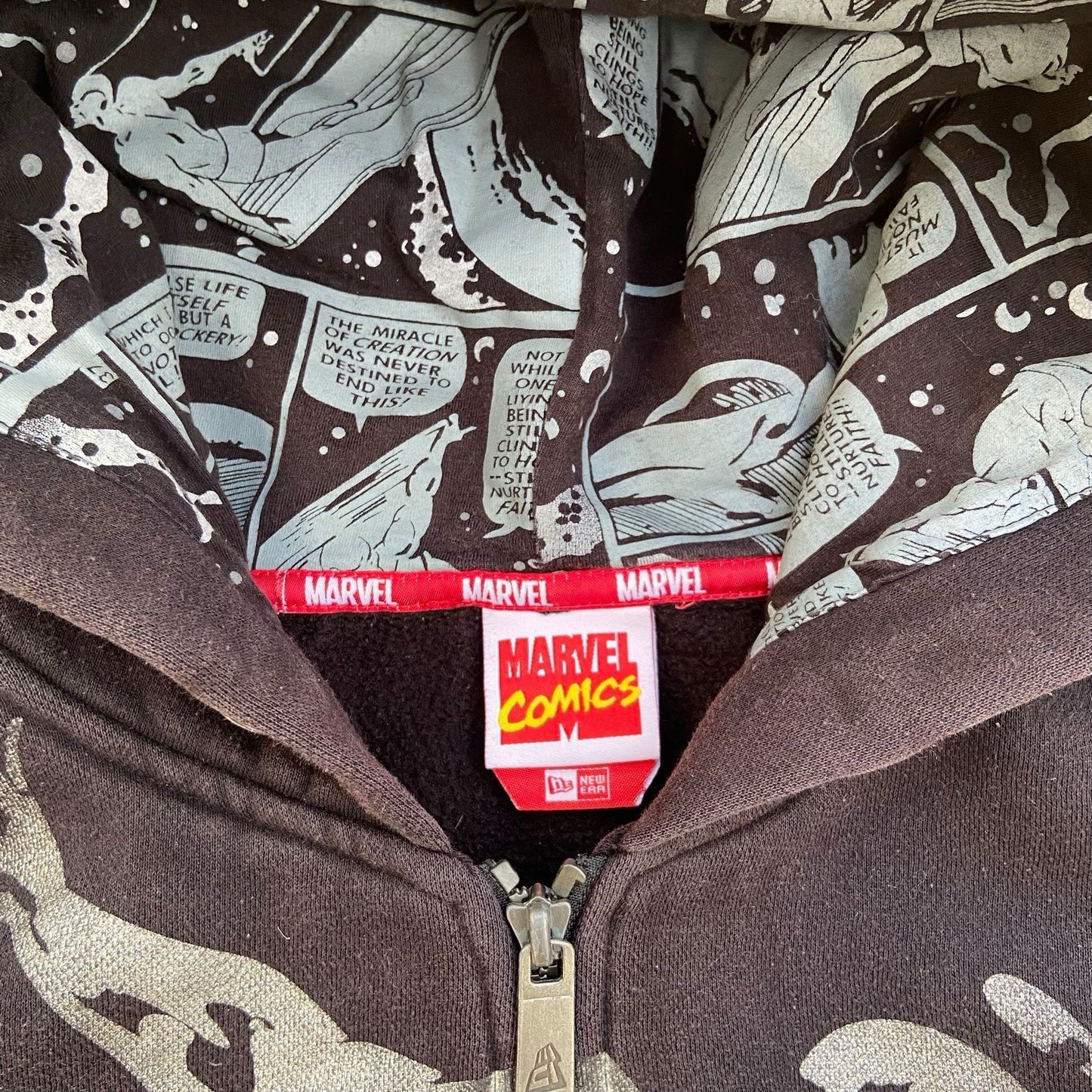 Vintage 2008 Marvel SIlver Surfer Hoodie - L