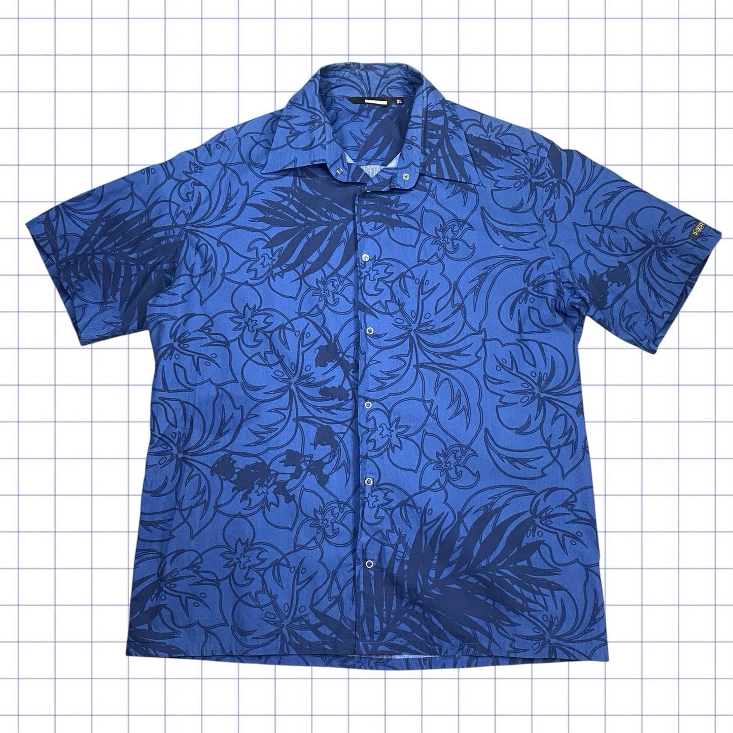Y2K Quiksilver Hawaiian Shirt - XL