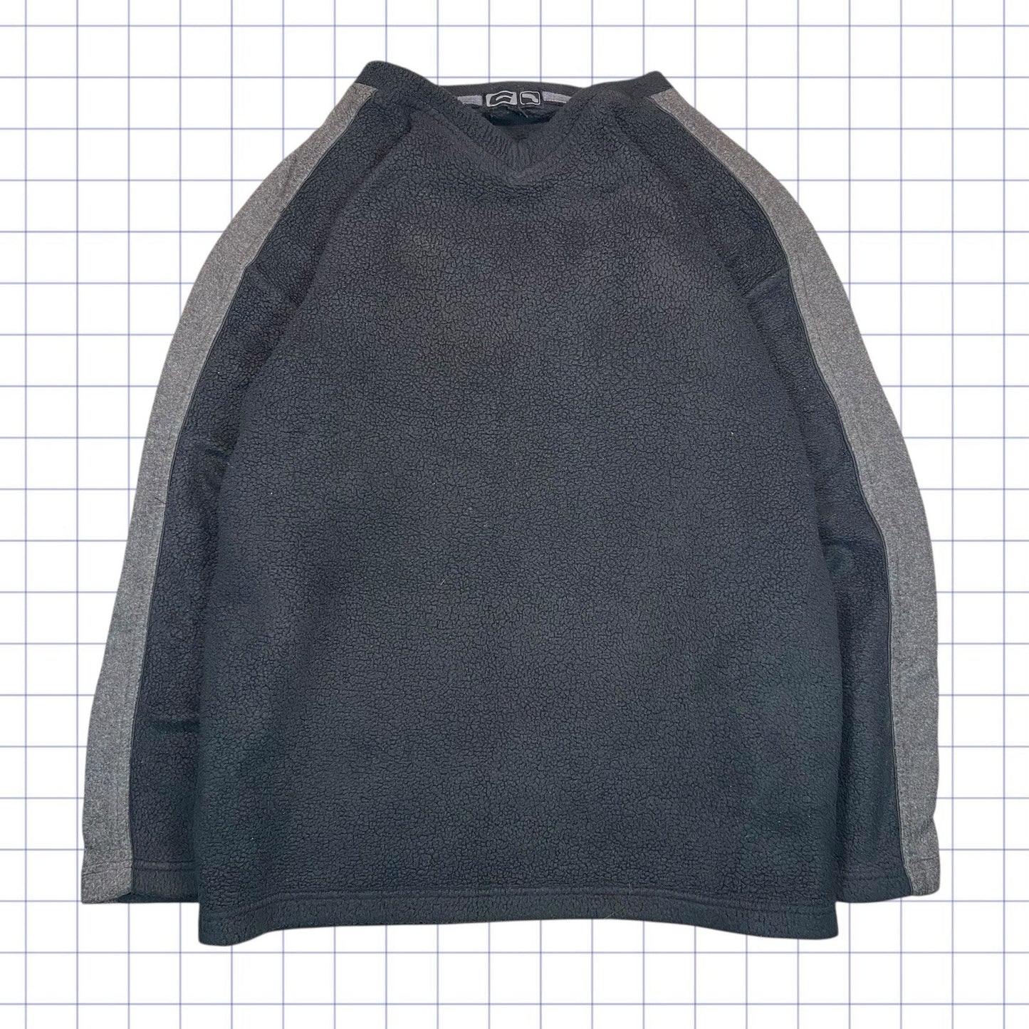 Early 2000s Oakley Style Paneled Fleece - L
