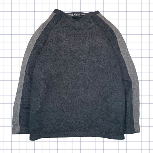 Early 2000s Oakley Style Paneled Fleece - L