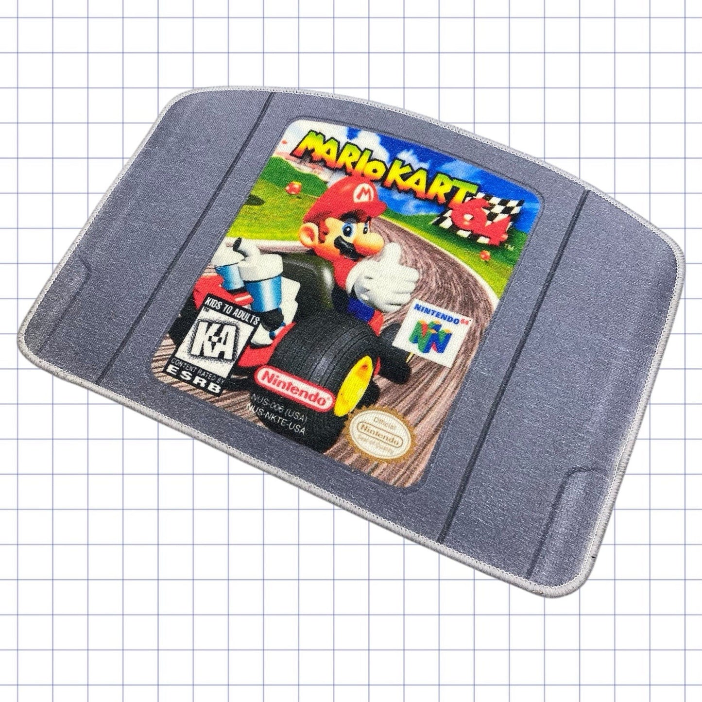 Mario Kart Cartridge Rug