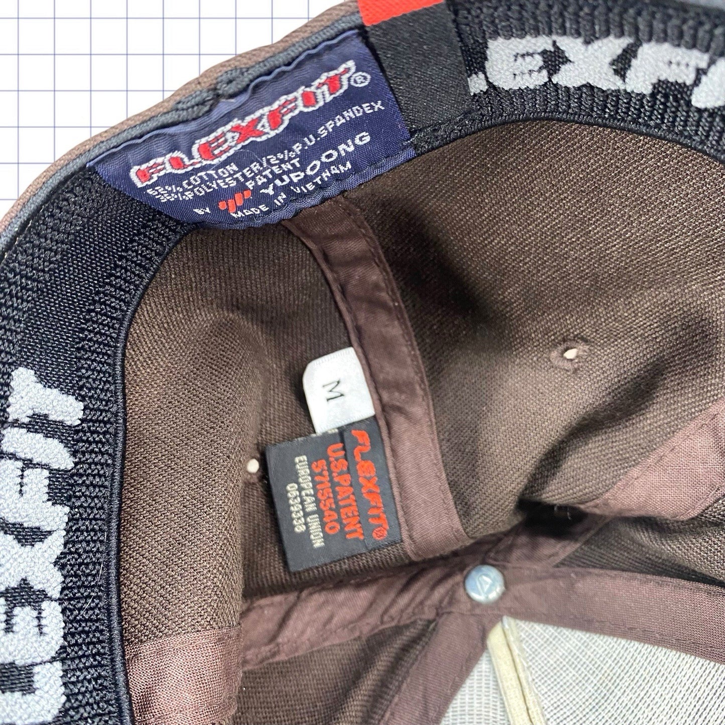 Quicksilver Logo & Spellout Flex Fit Cap