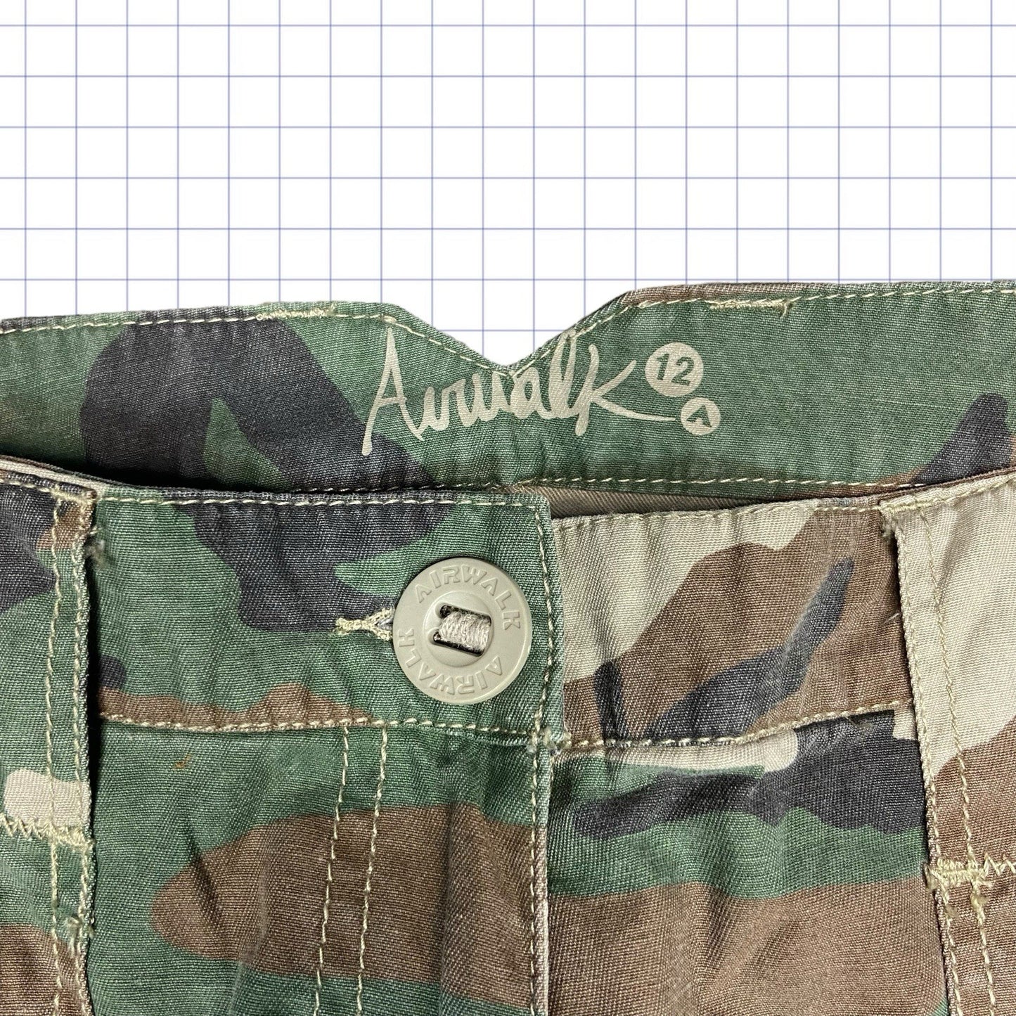 Men's Airwalk Camo Trousers - 34W