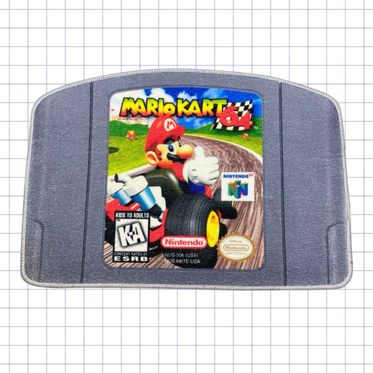 Mario Kart Cartridge Rug