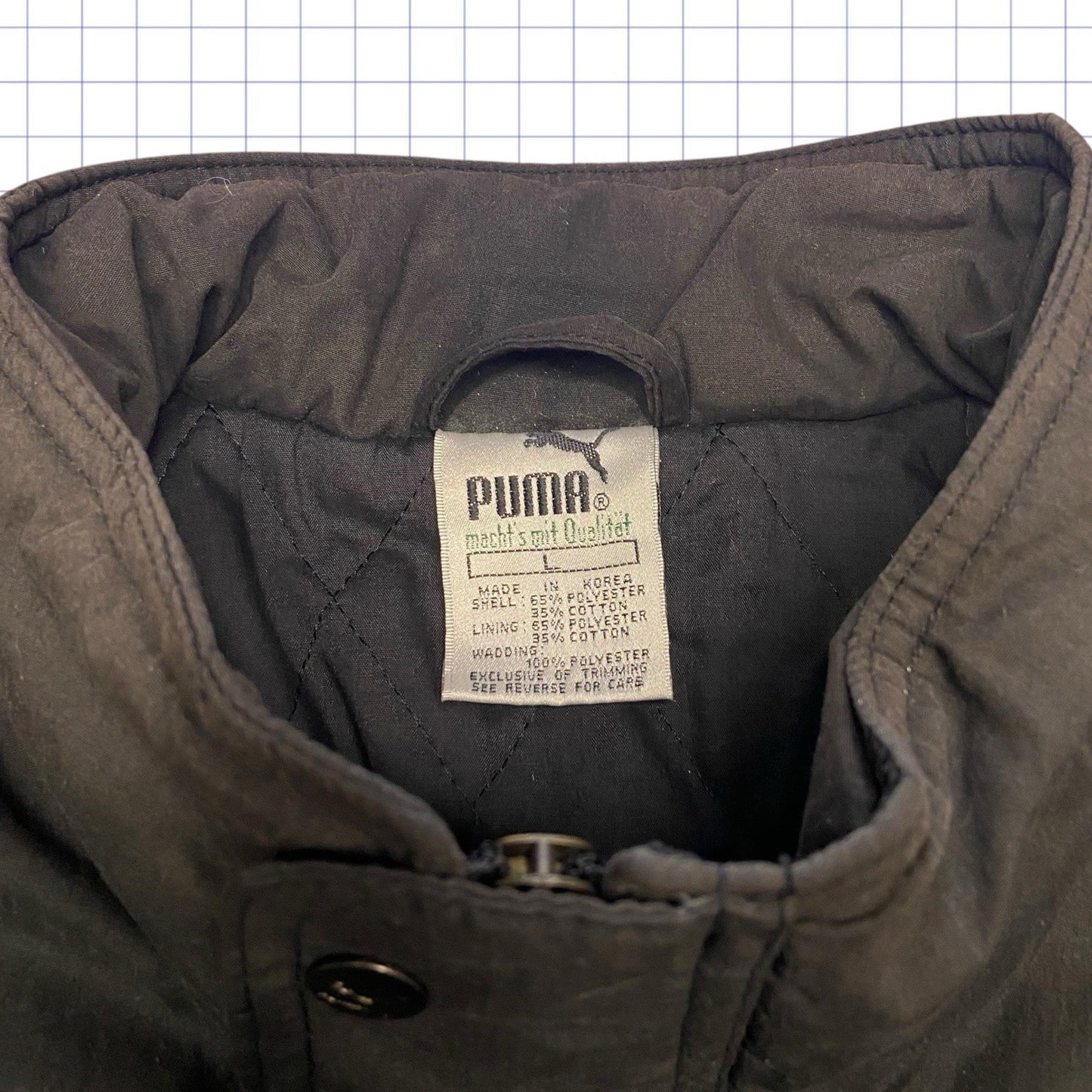 Vintage Puma Trench Coat - L