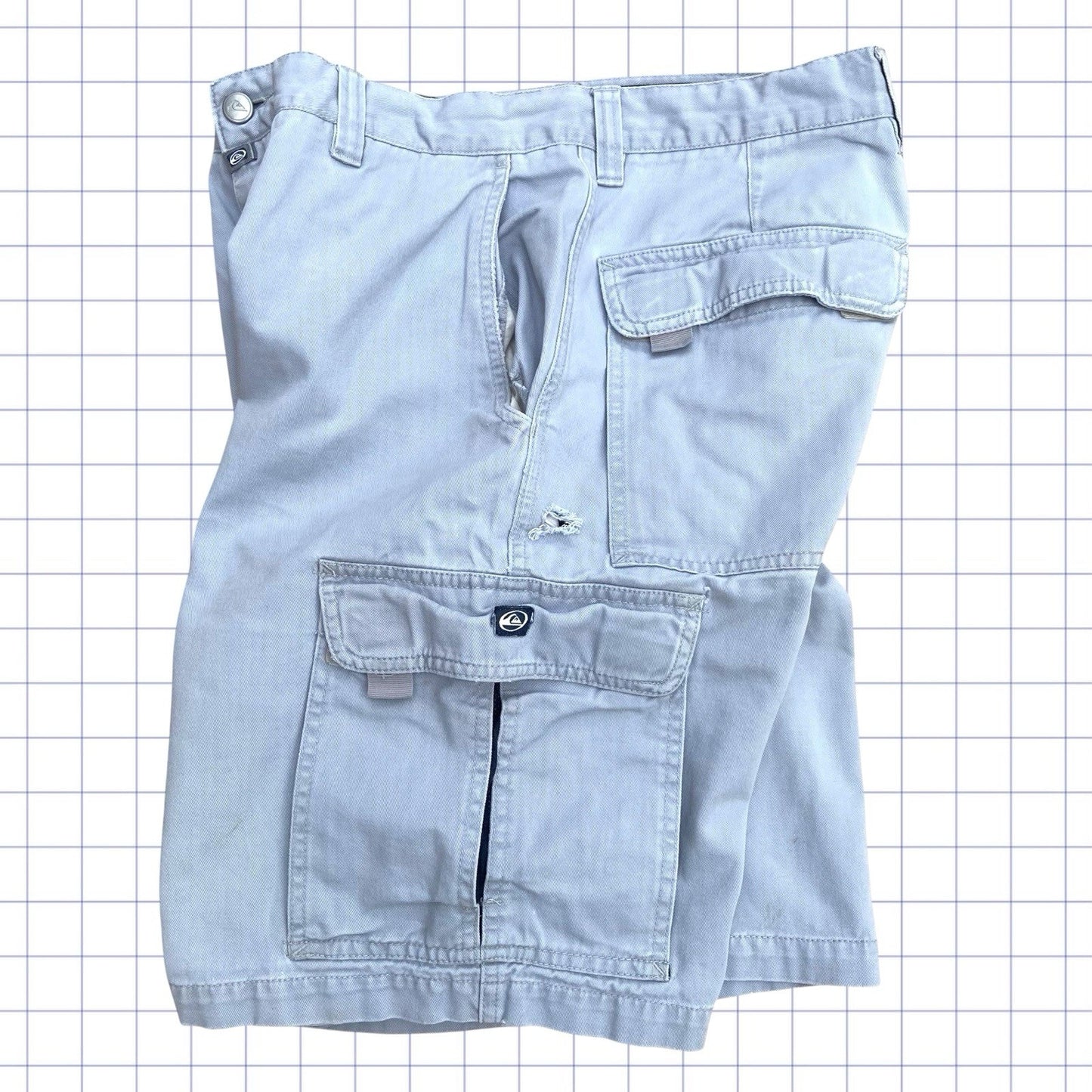 Vintage Quiksilver Cargo Pocket Shorts - 32W