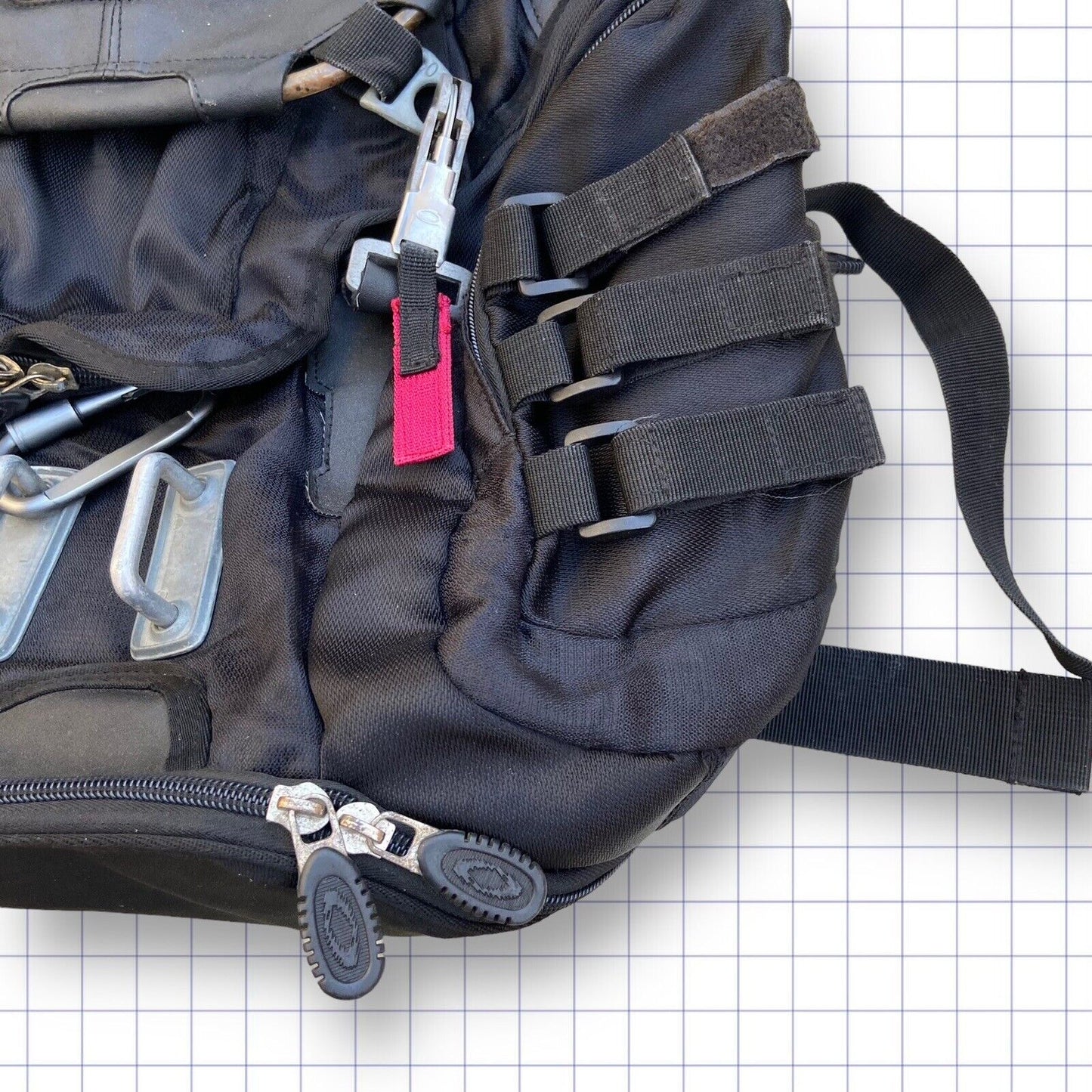 Vintage Stealth Black Tactical Field Oakley Backpack