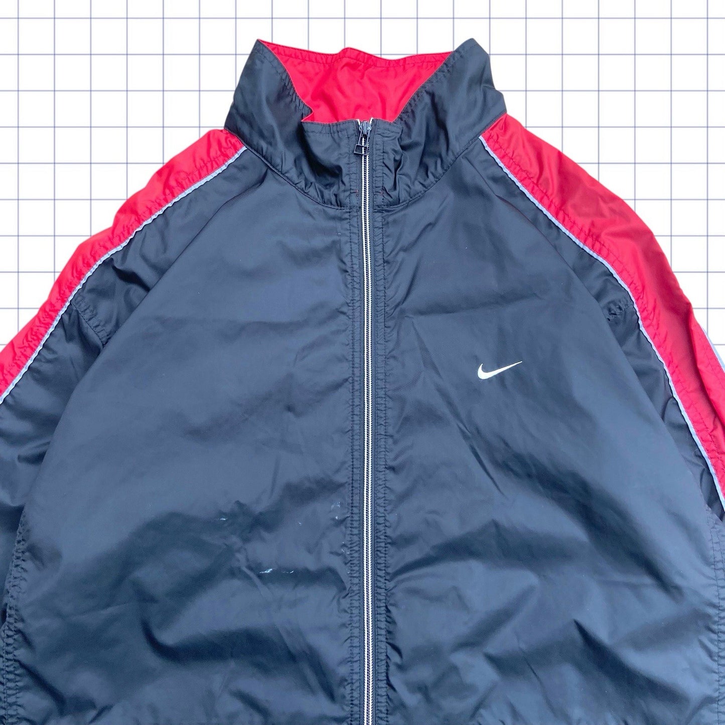 90s Nike Striped Jacket - XL