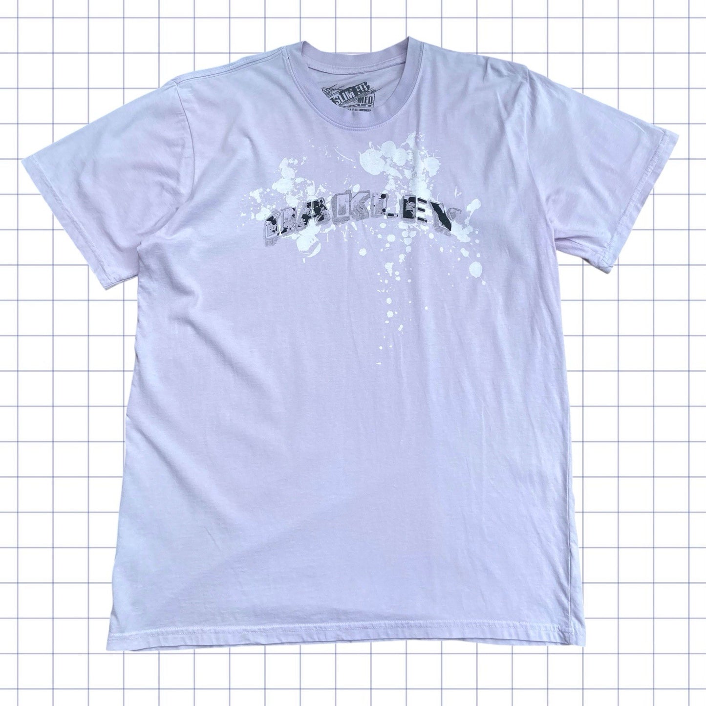 Early 2000s Oakley Spellout Tshirt - M