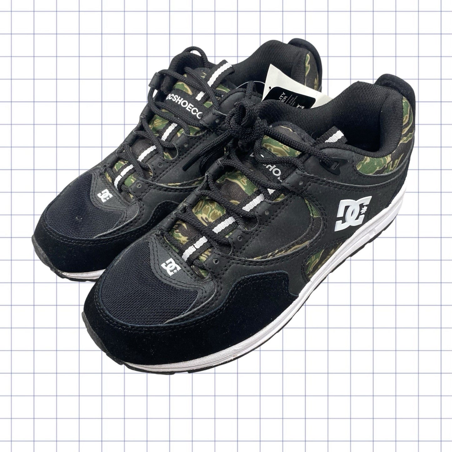 Boxed DC Y2K Camo Trainers - UK 6