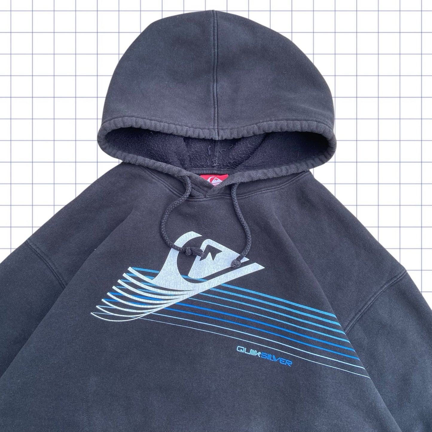 Vintage Quiksilver Graphic Hoodie - L