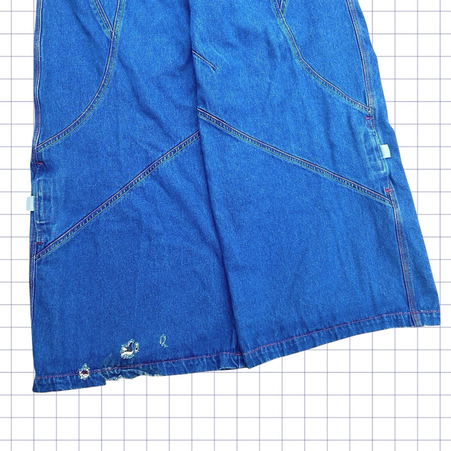 ヴィンテージ KikWear レイブ カーゴ ジーンズ - 30W