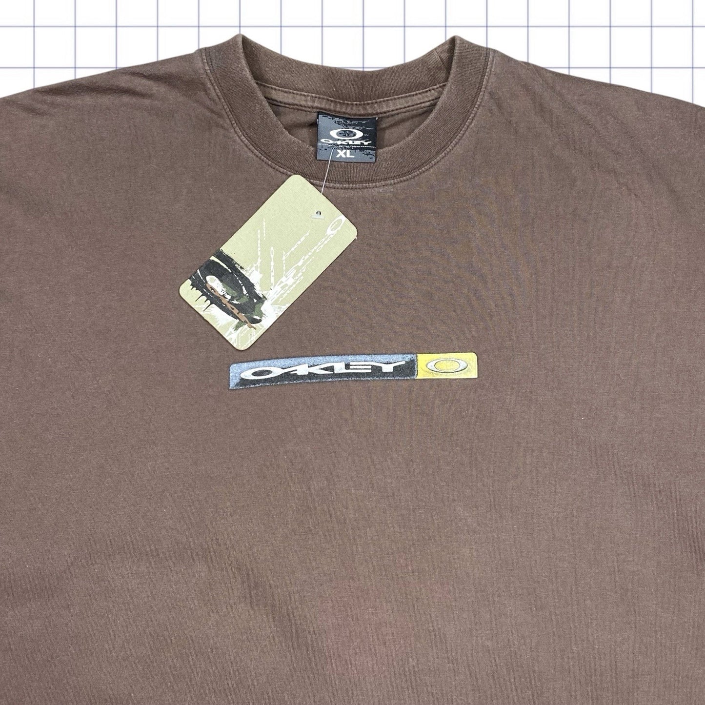 Early 2000s Oakley Spellout Tshirt  - L