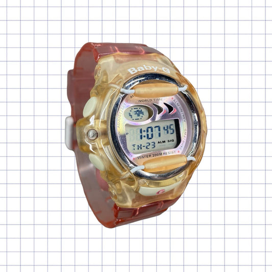 Boxed Casio baby G watch Translucent BG-169A