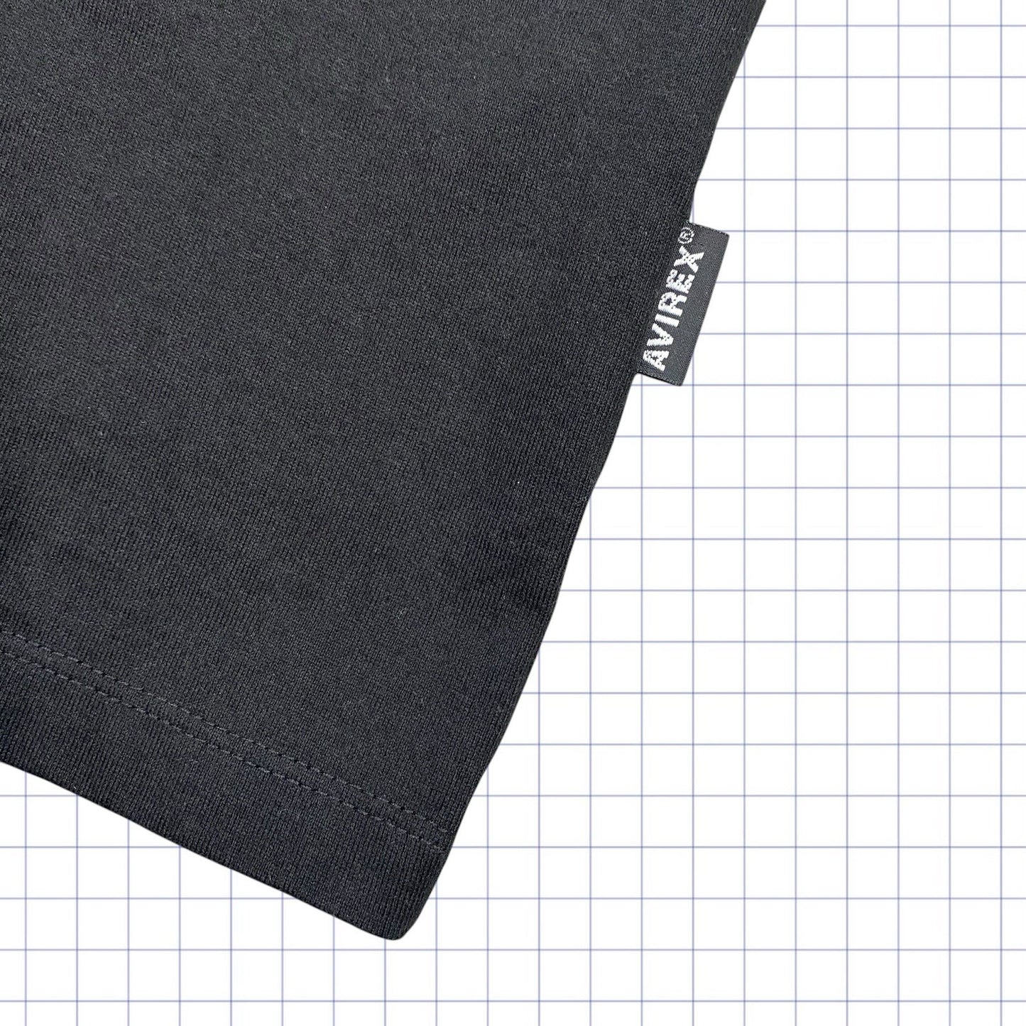 Avirex Spellout Cropped Tshirt  - S