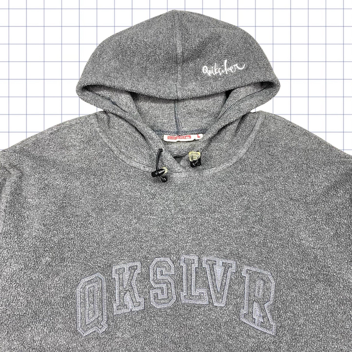 ヴィンテージ クイックシルバー スペルアウト フリース - L