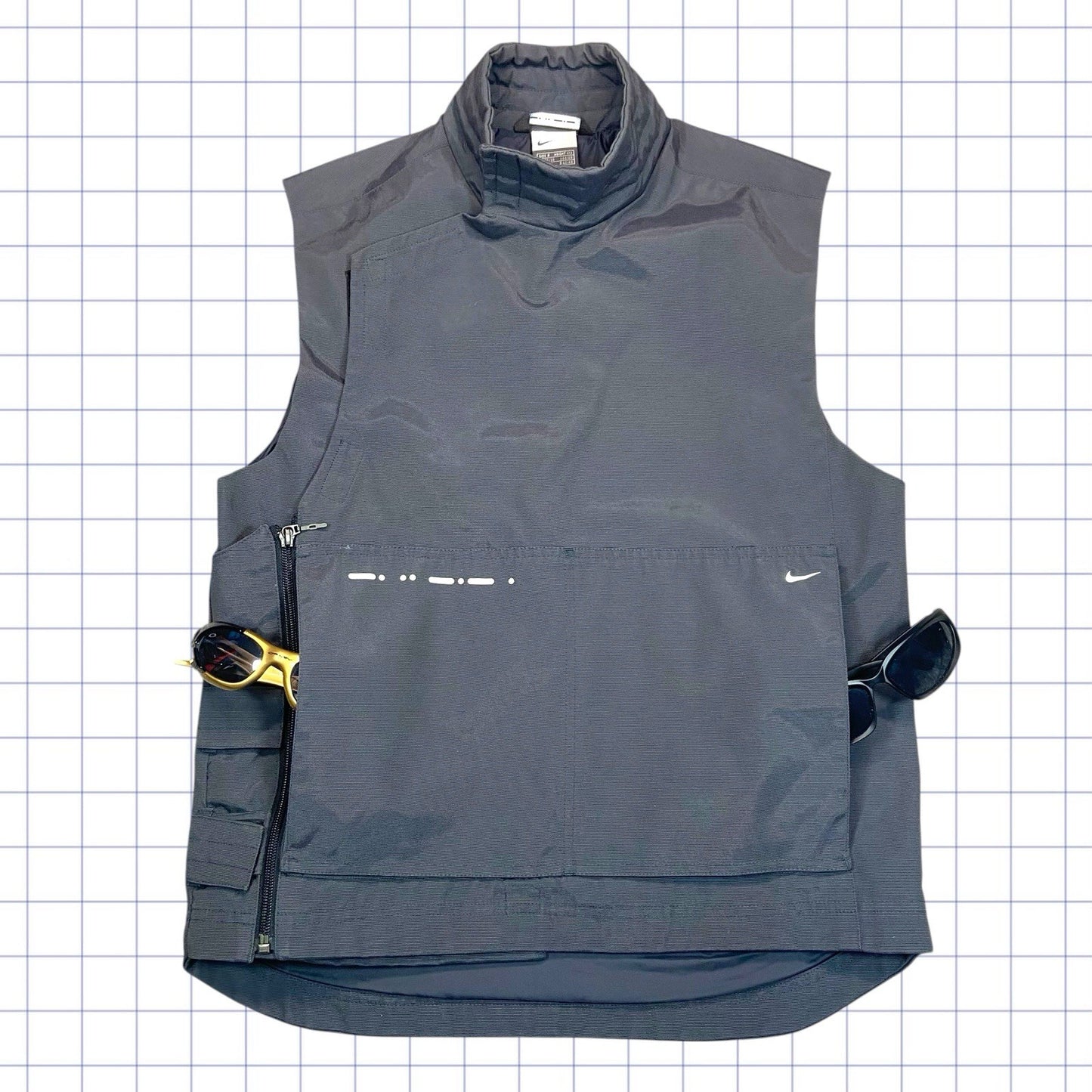 ナイキ メンズ ヴィンテージ モールスコード テクニカルベスト ジレ - S/M