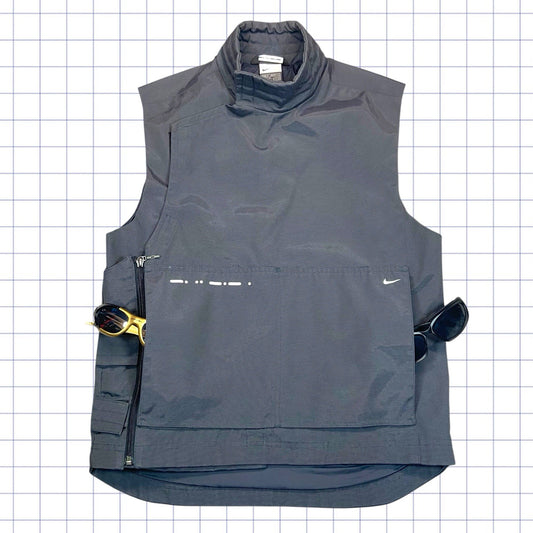 Nike Mens Vintage Morse Code Technical Vest Gilet - S/M