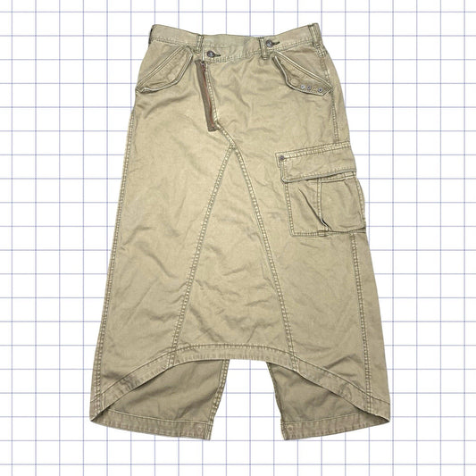 Y2K Military Style Skirt - 29W