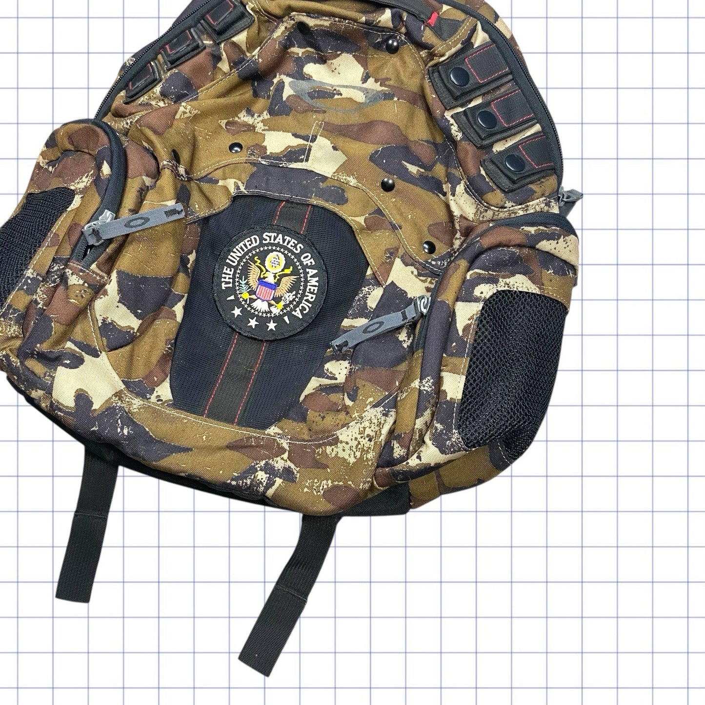 Vintage Oakley Camo Backapack