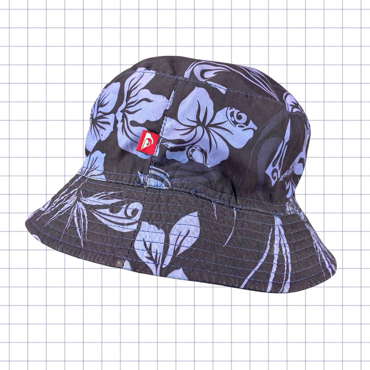 Vintage Quiksilver Reversible Bucket Hat
