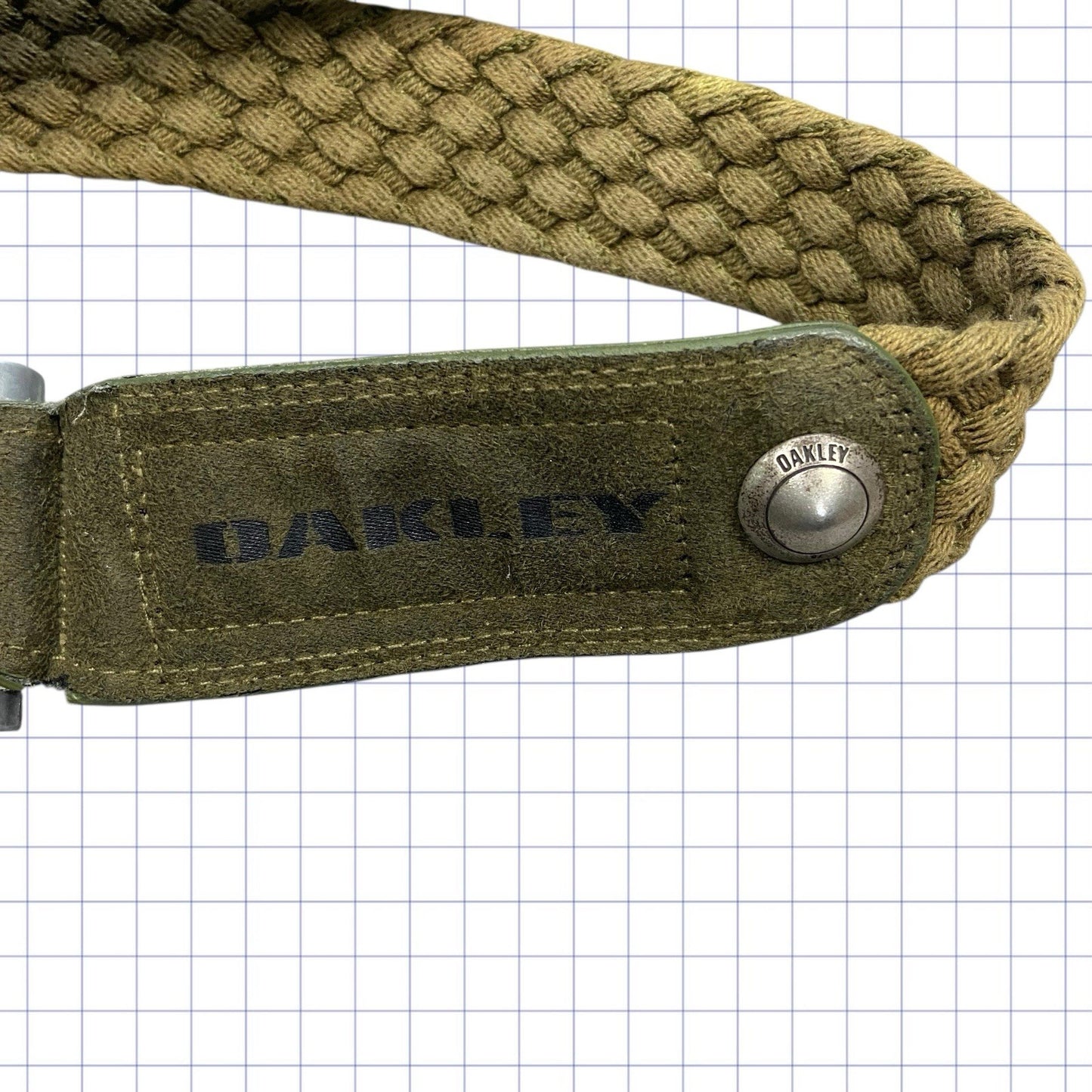 Early 00s Oakley Spellout Belt