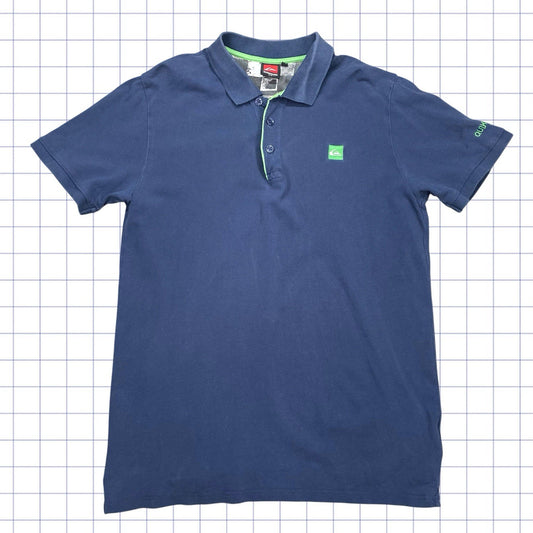 Vintage Quiksilver Polo Button Up Tshirt  - L