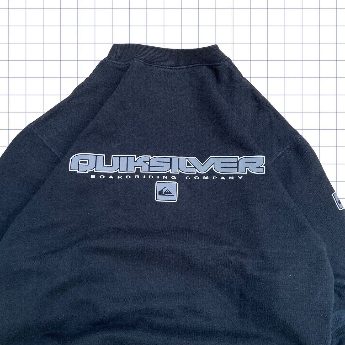 Vintage Quiksilver Spellout Jumper - M/L