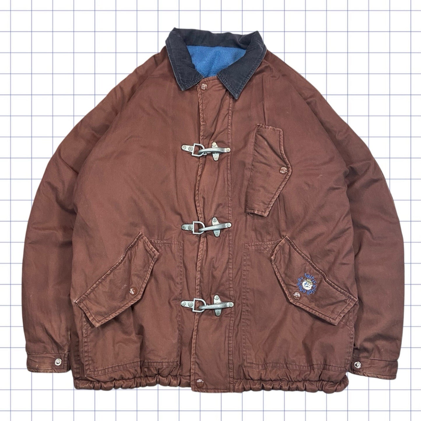 ヴィンテージ ファイヤーマン クラスプ ジャケット - M