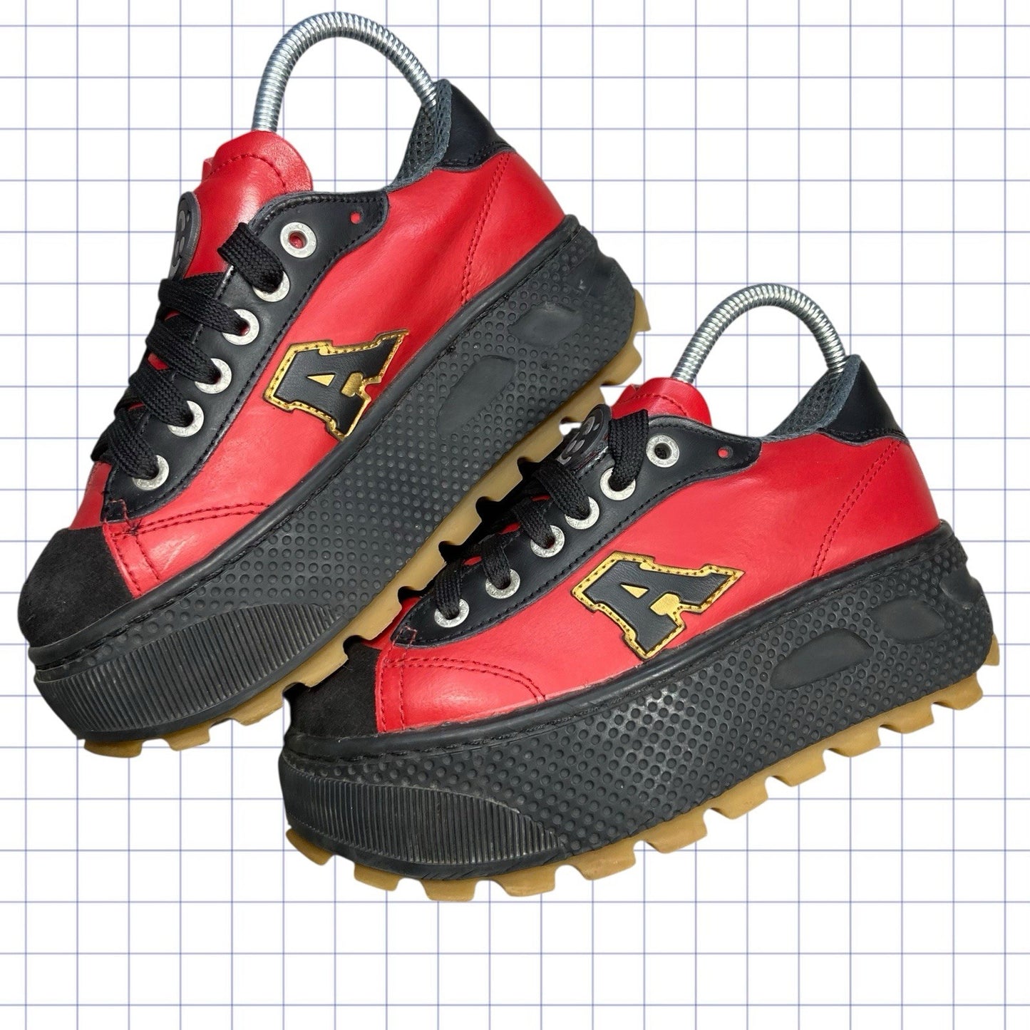 New Rock Style Art Company Chunky Boots - UK 4