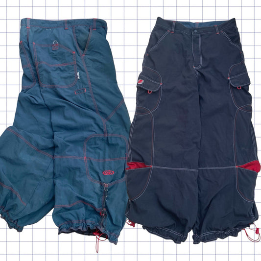 Vintage Y2K Macgear Rave Pants Convertible 2 in 1 Trousers - 34W